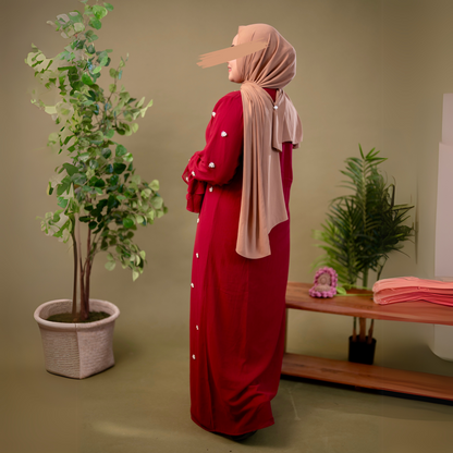 Chiffon Two-Piece Abaya Set