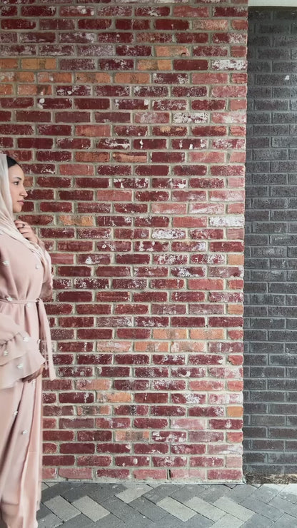 Chiffon Two-Piece Abaya Set